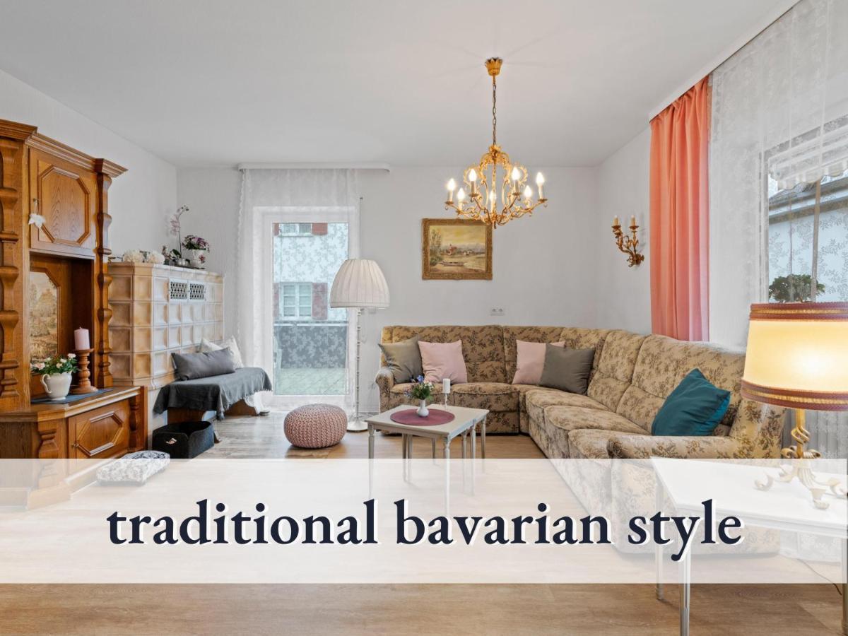 Hallo!-Apartment: Spacious City-Center Flat with Sunny Terrace Bad Worishofen Exterior photo